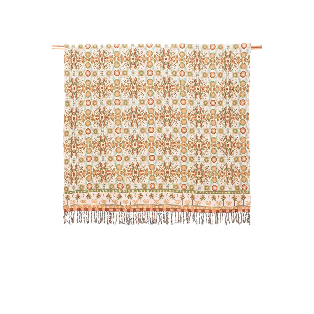 Sissy-Boy Multicolour jacquard geweven sprei met print (200x250 CM)