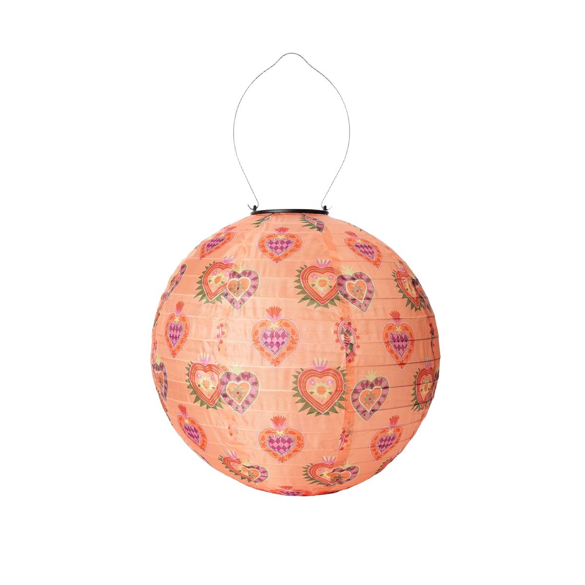Sissy-Boy Oranje lantaarn met hartjes print