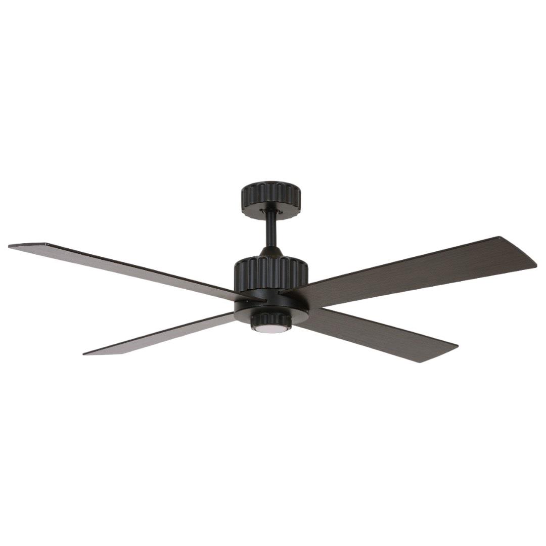Lucci Air Plafondventilator Airfusion Newport Zwart 9W Led Ø 137cm