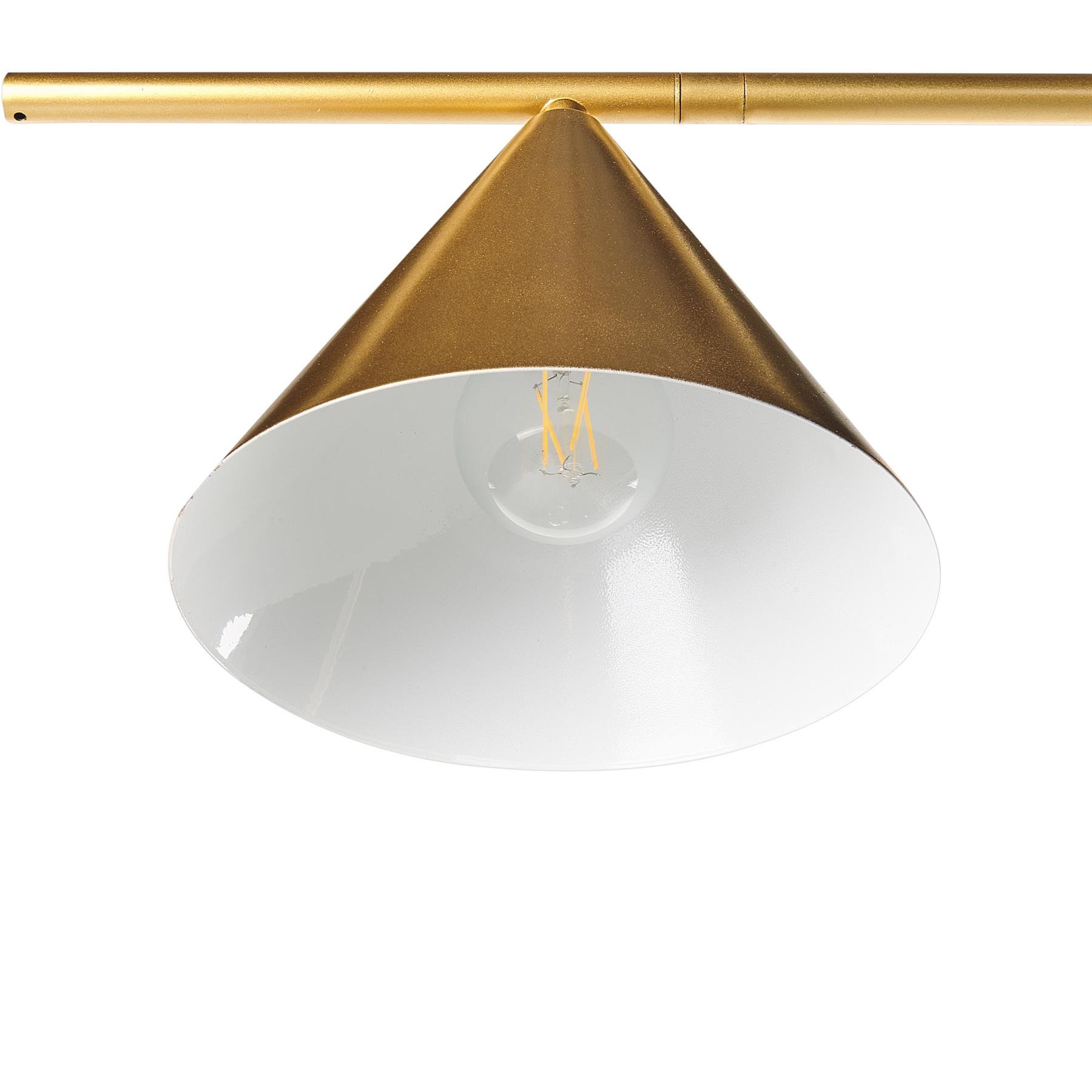 Beliani - MOCAL - Staande lamp - Gebroken wit - Metaal