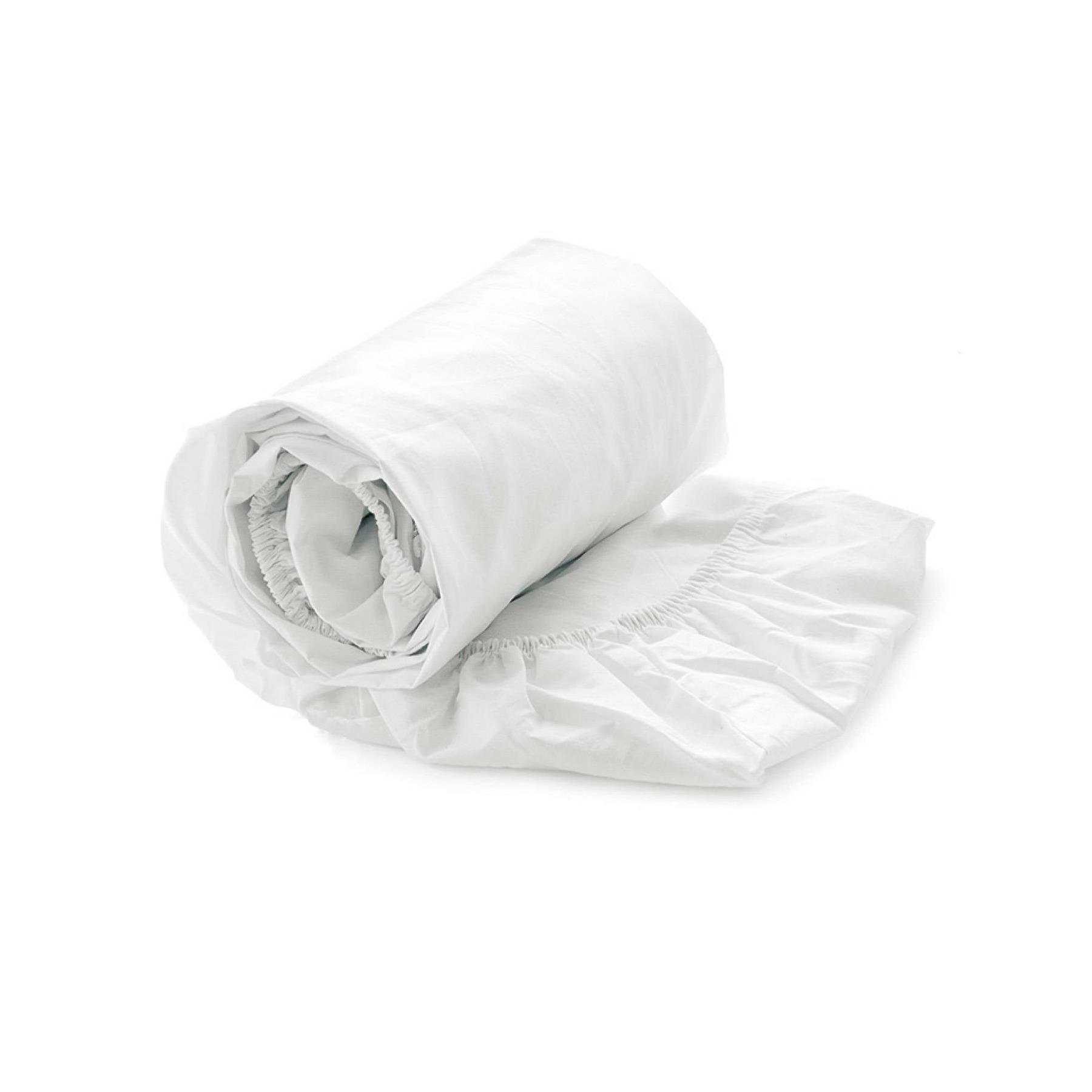 Heckett & Lane Elementi Splittopper Hoeslaken Katoen Satijn white