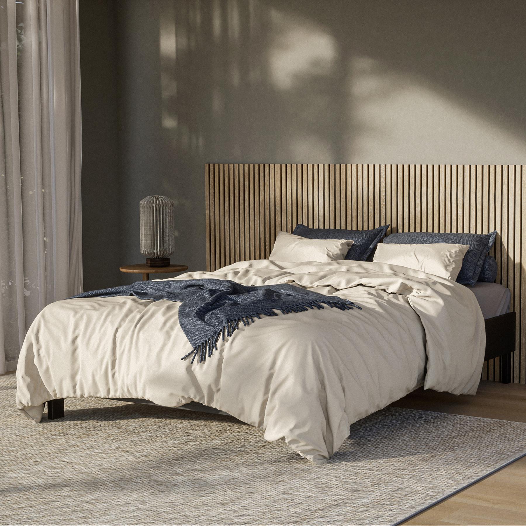 by fonQ Fresh Dekbedovertrek 200 x 200/220 cm - Light Sand