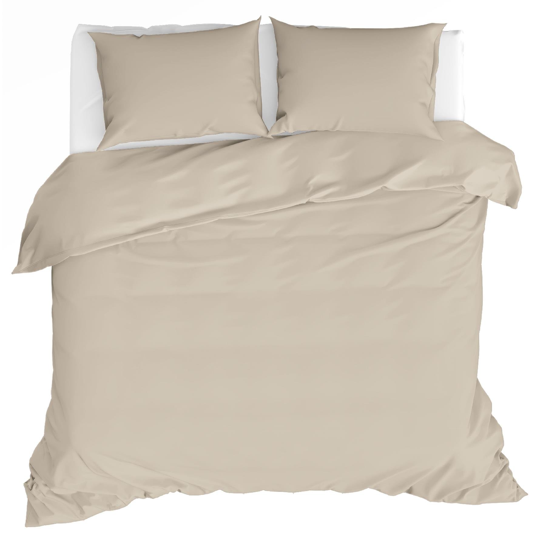 by fonQ Fresh Dekbedovertrek 200 x 200/220 cm - Light Sand