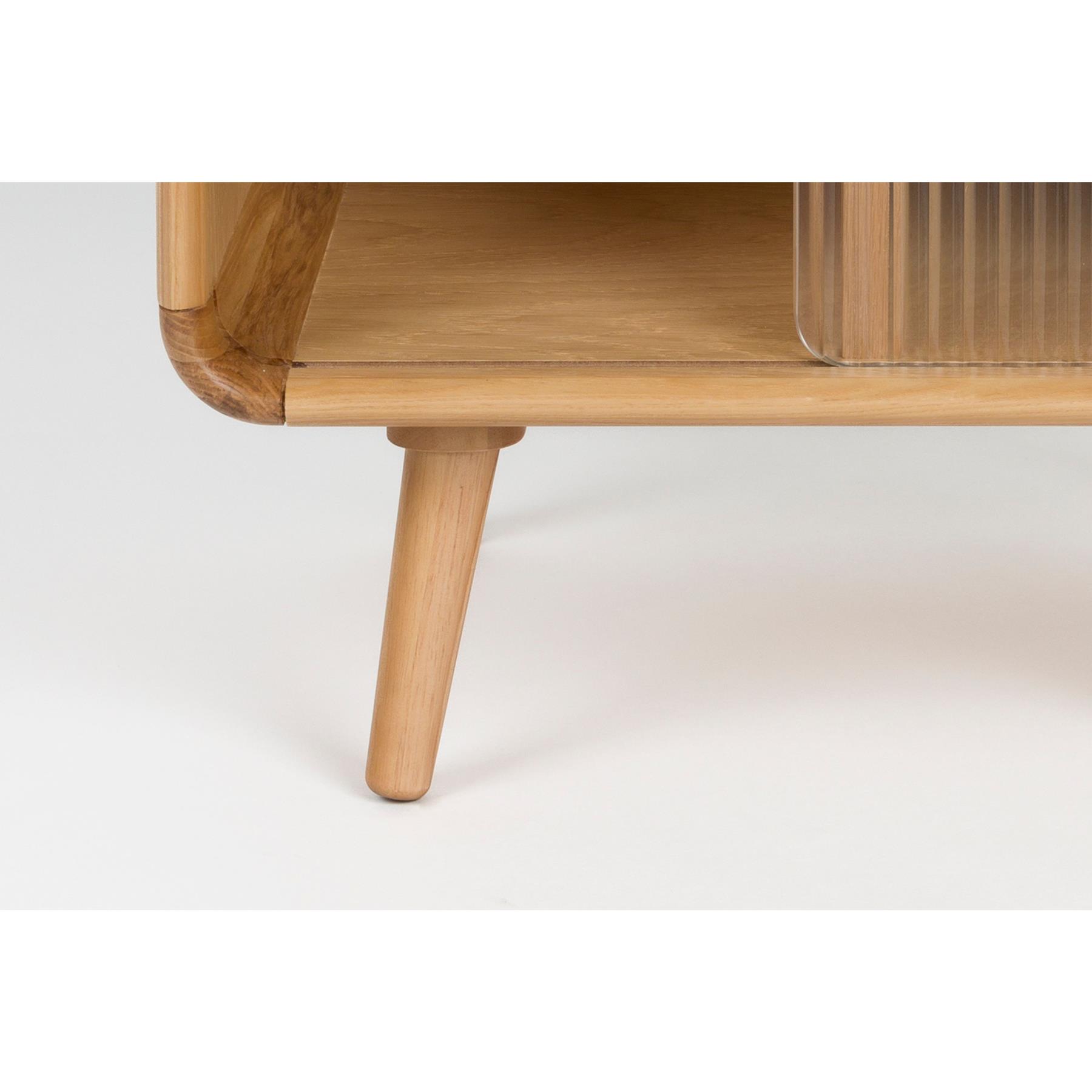 Zuiver Rise Bijzettafel|Nachtkastje Hout Naturel