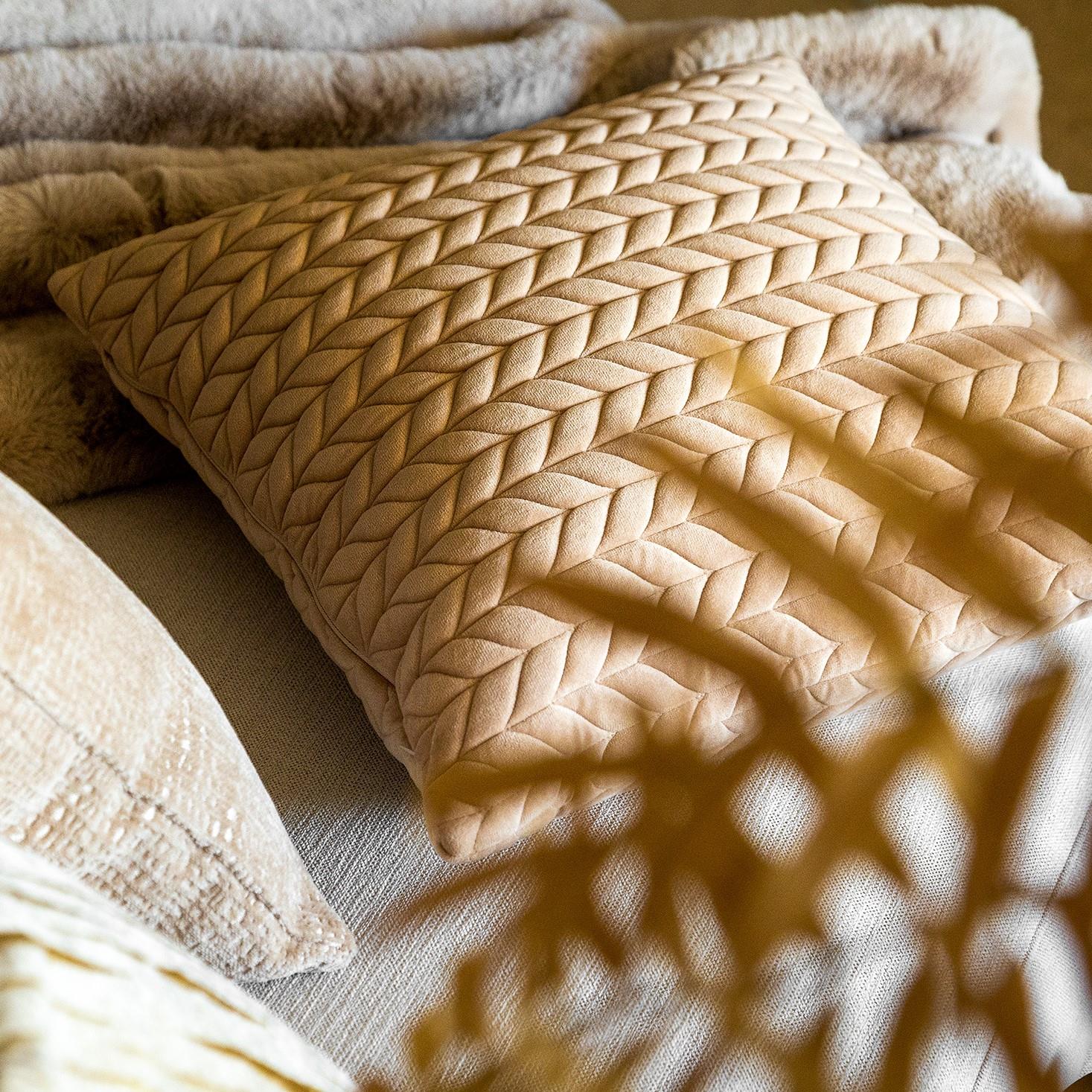 Dutch Decor kussenhoes MELINA - 45x45 cm Irish Cream