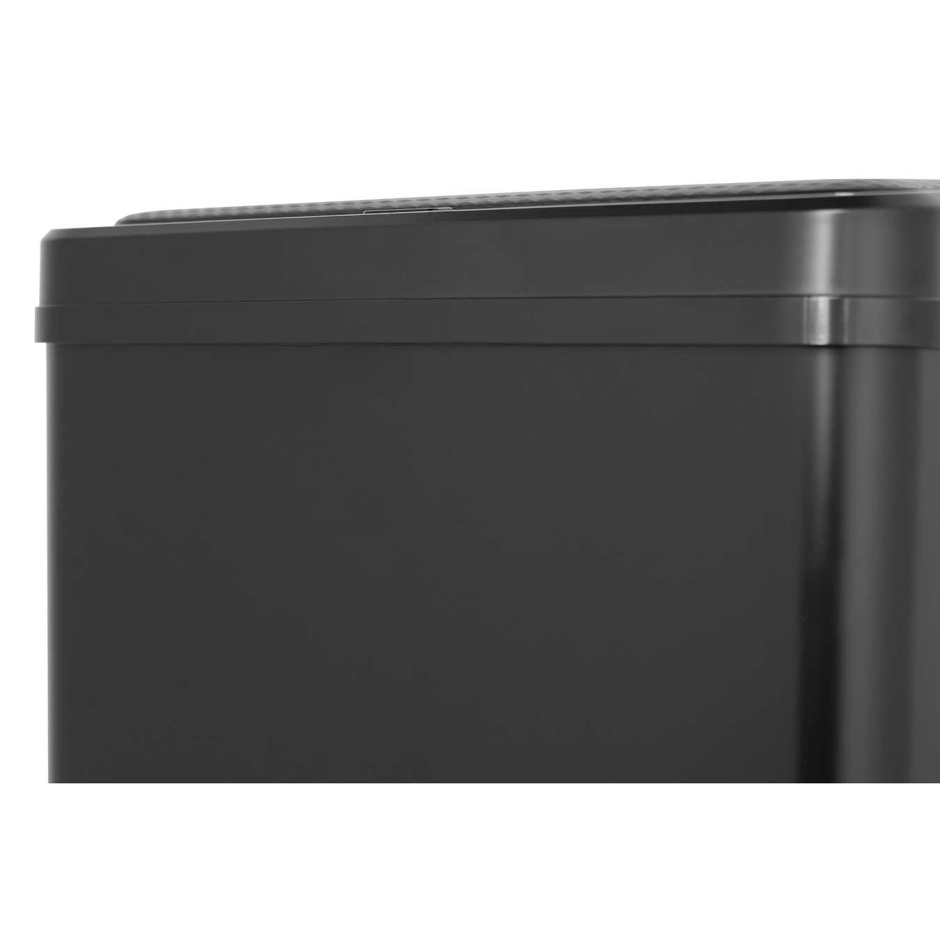 Buccan - Grote prullenbak met bewegingssensor - Zwart - 60 Liter