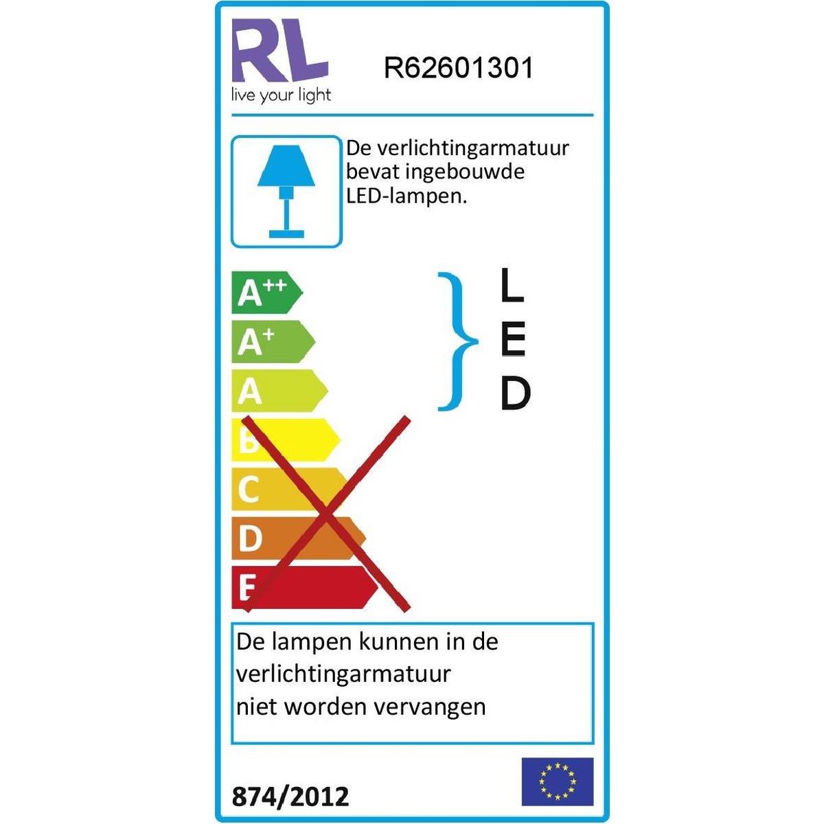 Trio PUTZ - Plafonnière - Wit - LED - IP44