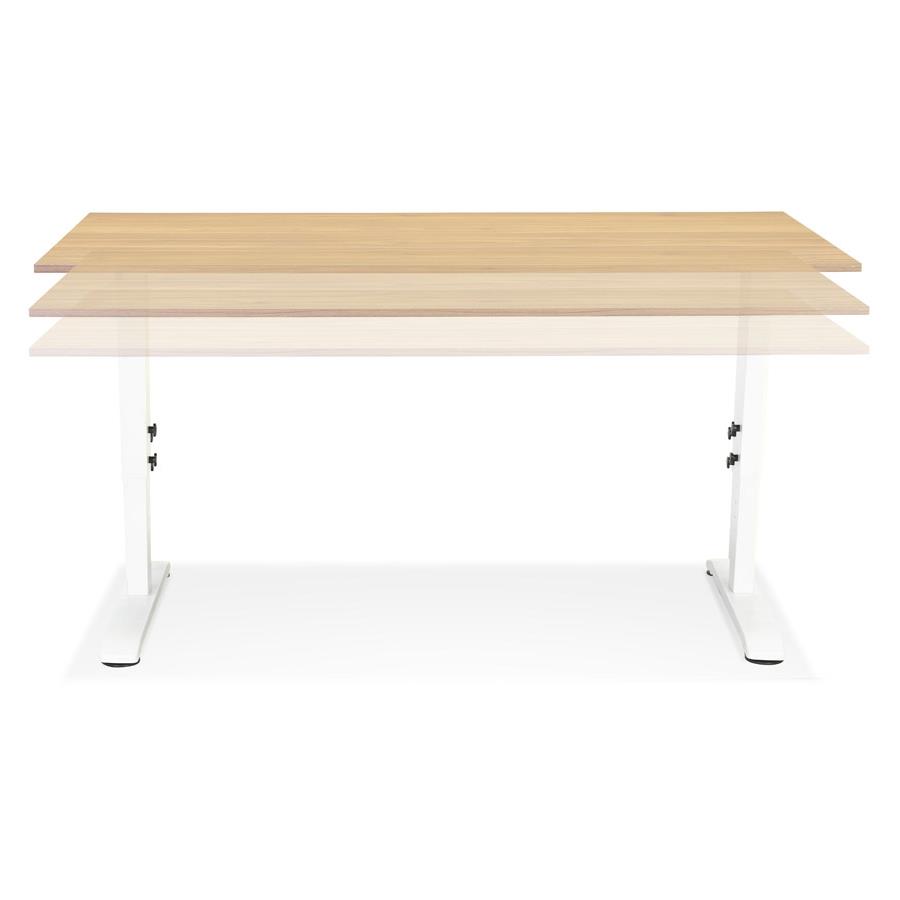 ALTEREGO OSMOSE In hoogte verstelbaar bureau - Beige