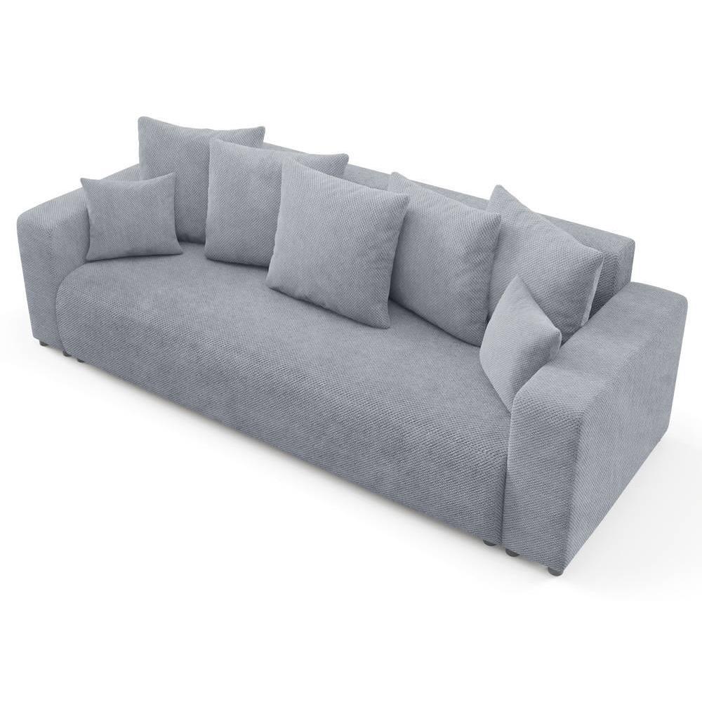 NADUVI Collection Slaapbank Laurel chenille met opbergruimte