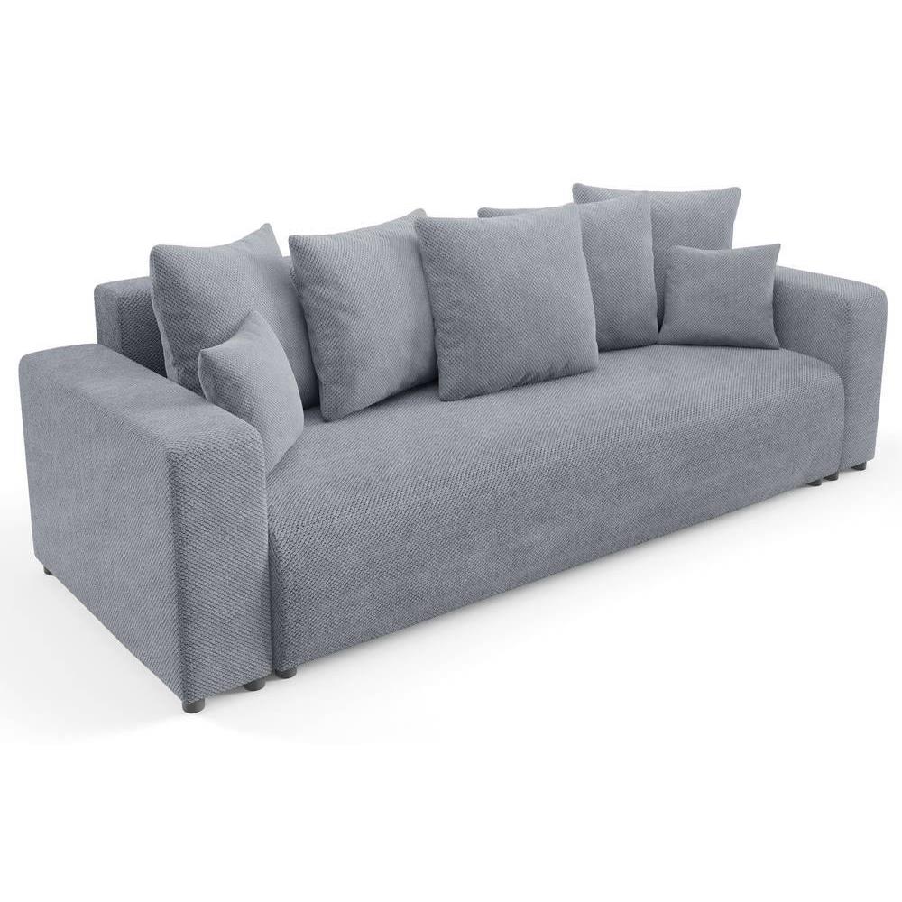 NADUVI Collection Slaapbank Laurel chenille met opbergruimte