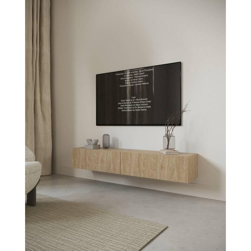 NADUVI Collection TV-meubel Sian zwevend