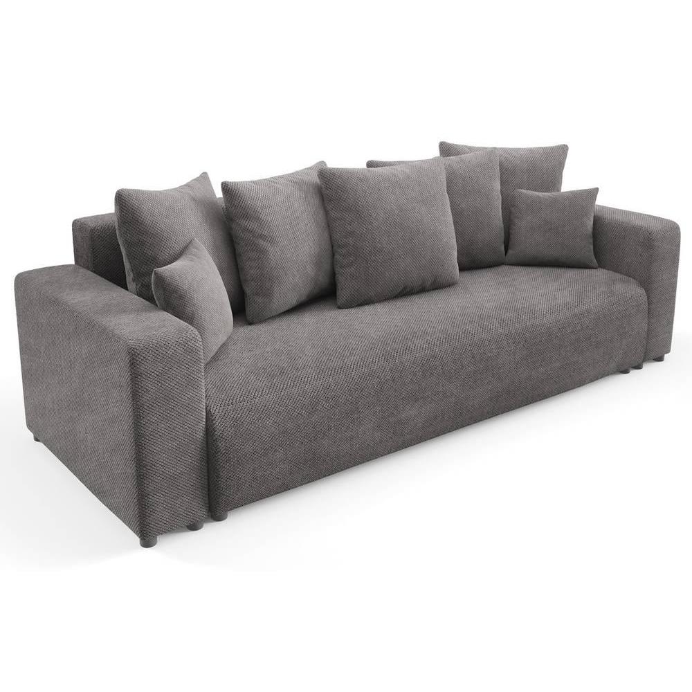 NADUVI Collection Slaapbank Laurel chenille met opbergruimte