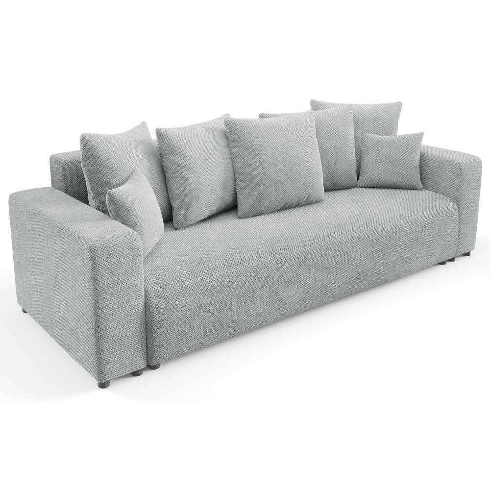 NADUVI Collection Slaapbank Laurel chenille met opbergruimte