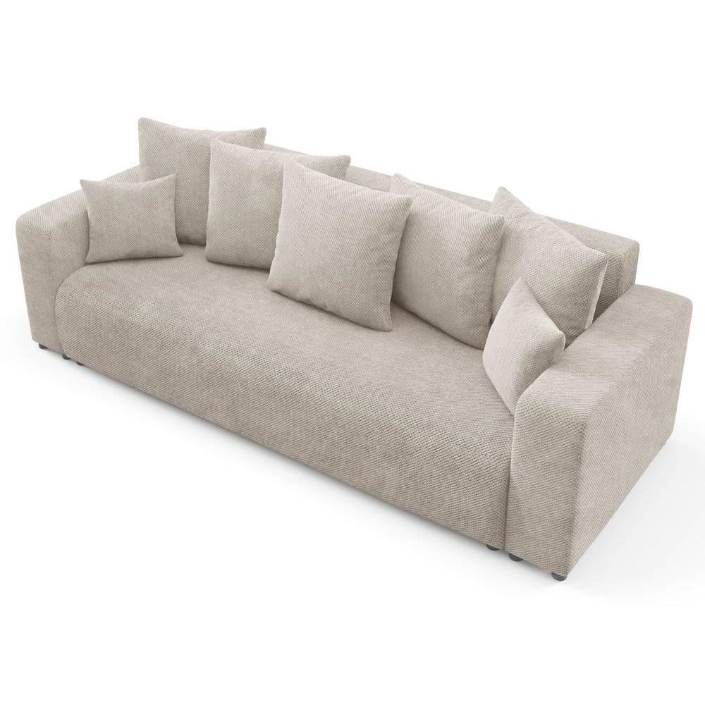 NADUVI Collection Slaapbank Laurel chenille met opbergruimte