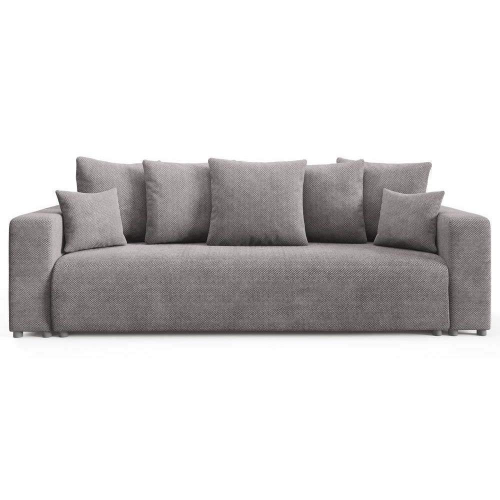 NADUVI Collection Slaapbank Laurel chenille met opbergruimte