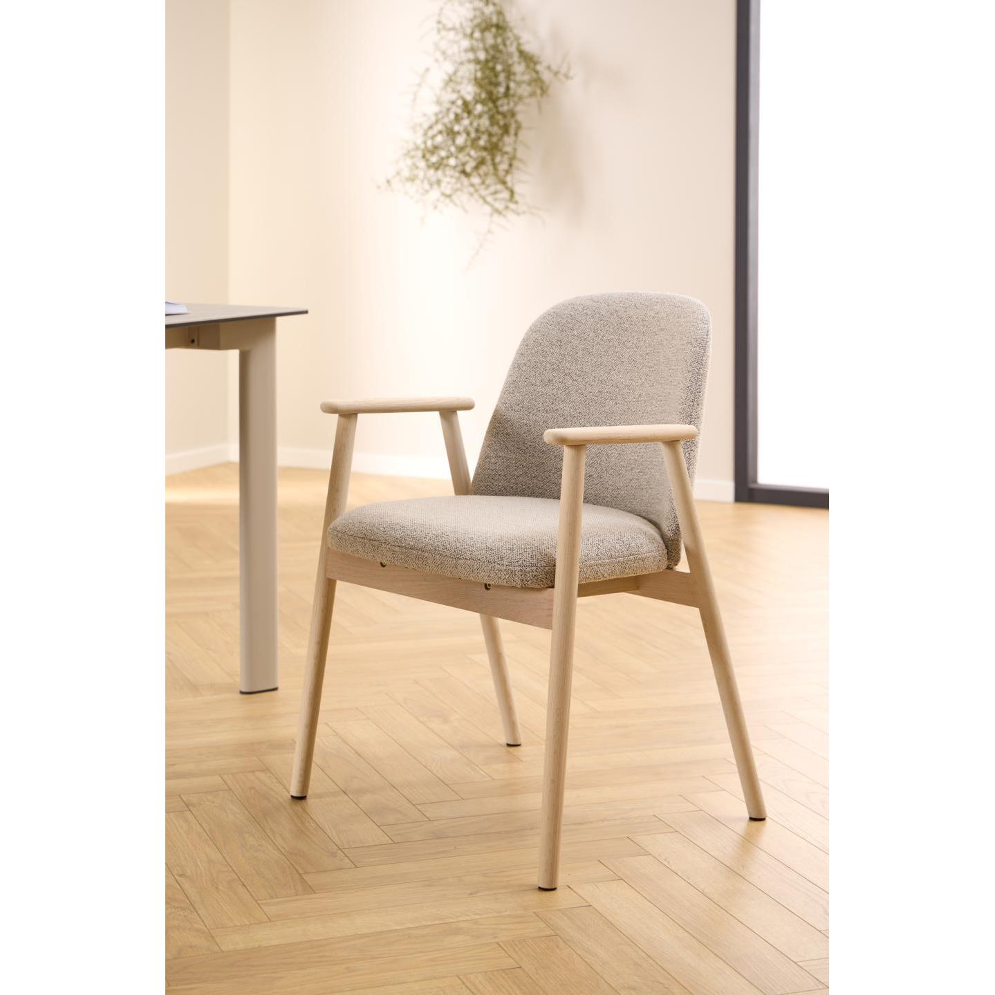 Rebellenclub Dalarna Eetkamerstoel - Set Van 2 - Beige