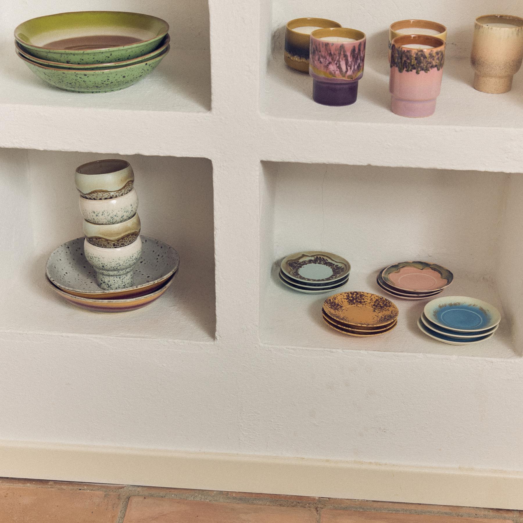 HKliving 70's Ceramics Geurkaars Small  - Miami 