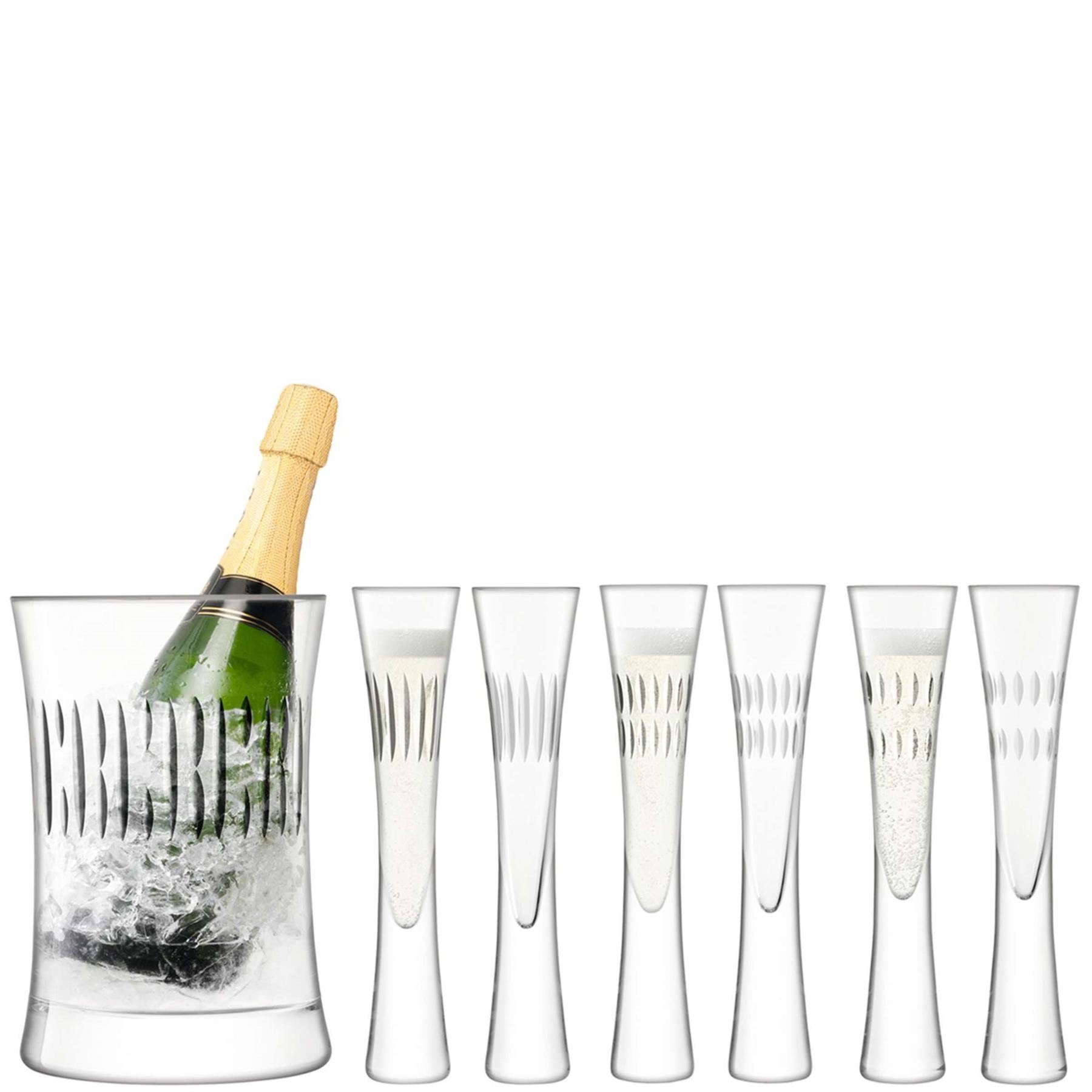 L.S.A. Moya Champagne Serveerset Set van 7 Stuks