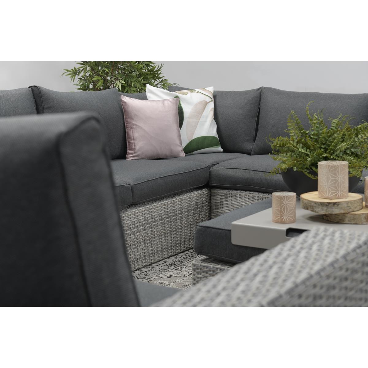 Garden Impressions Bruno lounge midden element - licht grijs