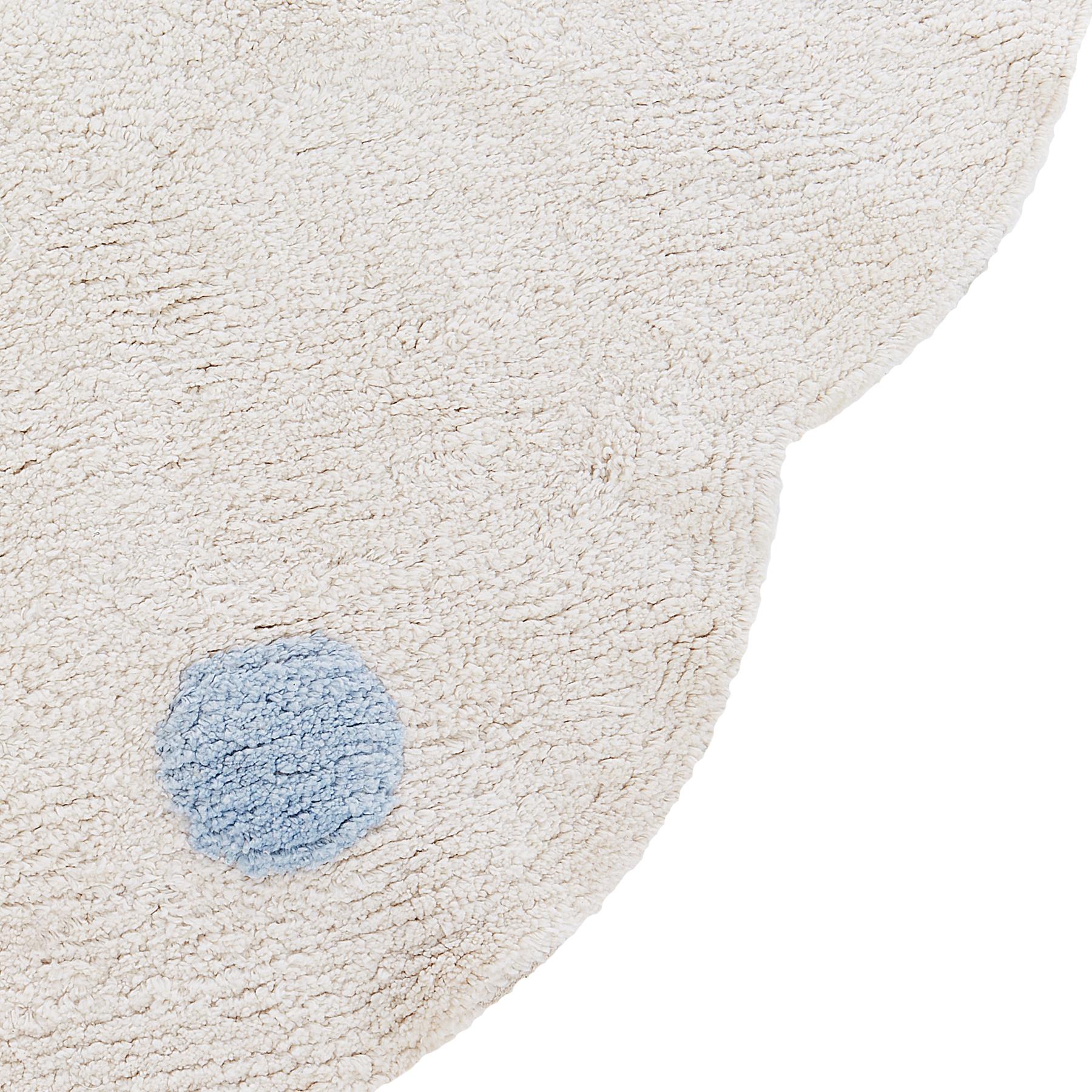 Beliani - DUREVI - Vloerkleed - Beige - ø 120 cm - Katoen