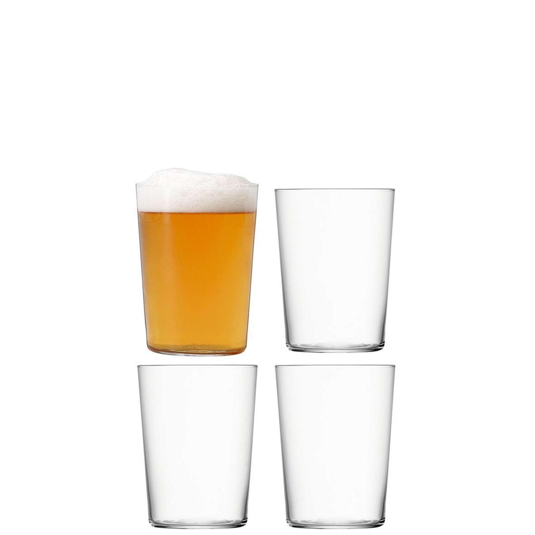 L.S.A. Gio Glas Groot 560 ml Set van 4 Stuks
