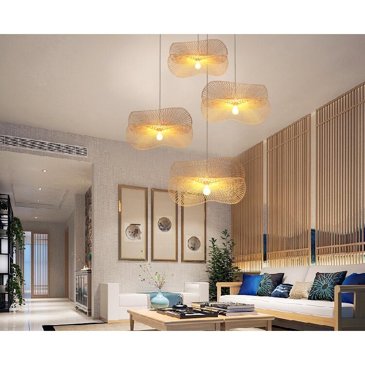 Fine Asianliving Bamboe Hanglamp Kyra D55xH32cm