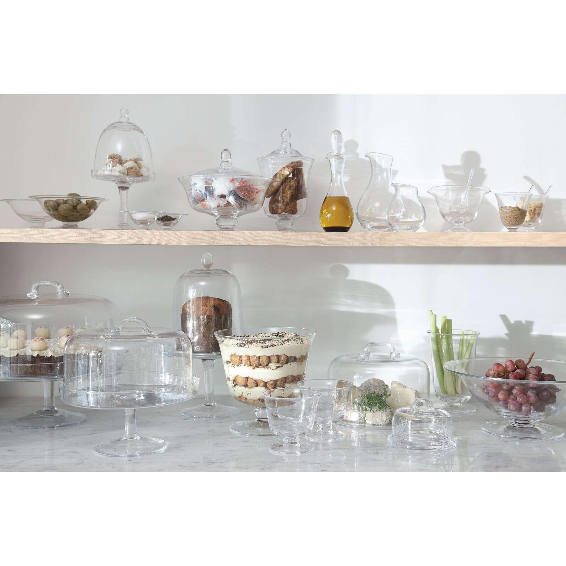 L.S.A. Serve Karaf Set met Dienblad Set van 2 Stuks