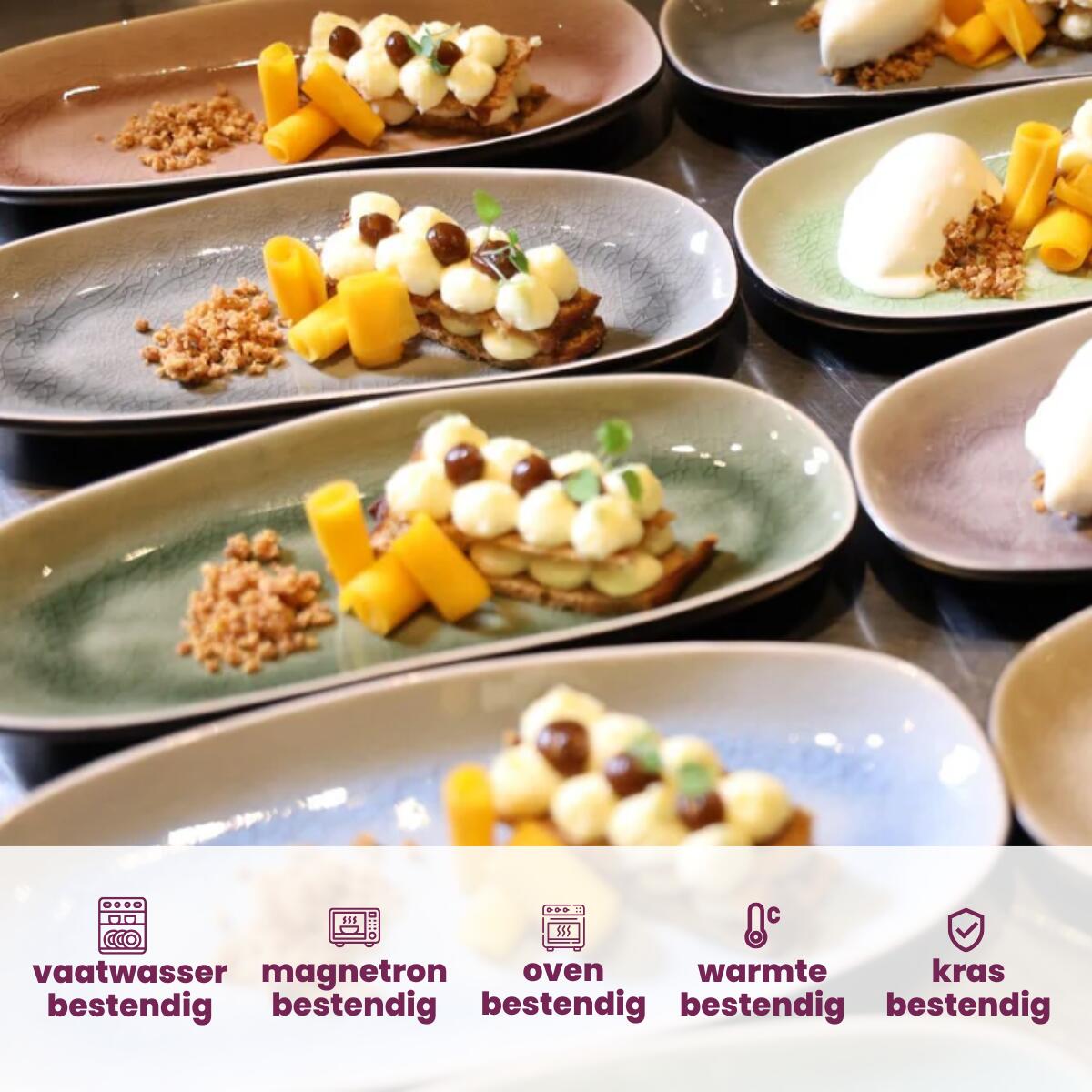 Cosy & Trendy Tapas Bordjes Streetfood ø 13 cm - 10 Stuks