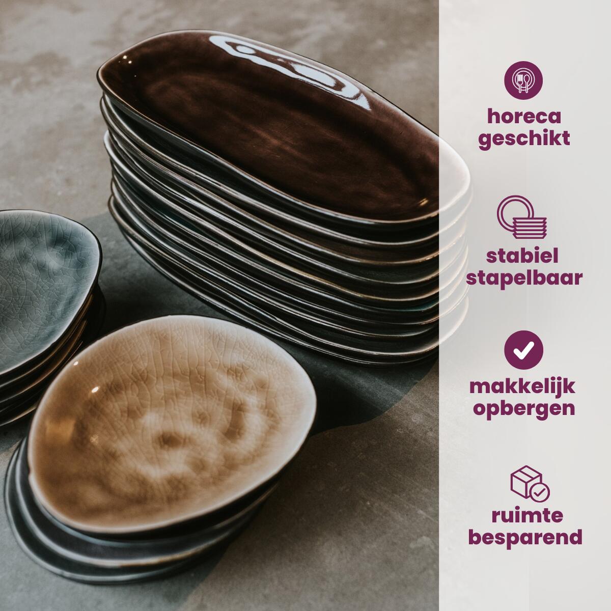 Cosy & Trendy Tapas Bordjes Streetfood ø 13 cm - 10 Stuks