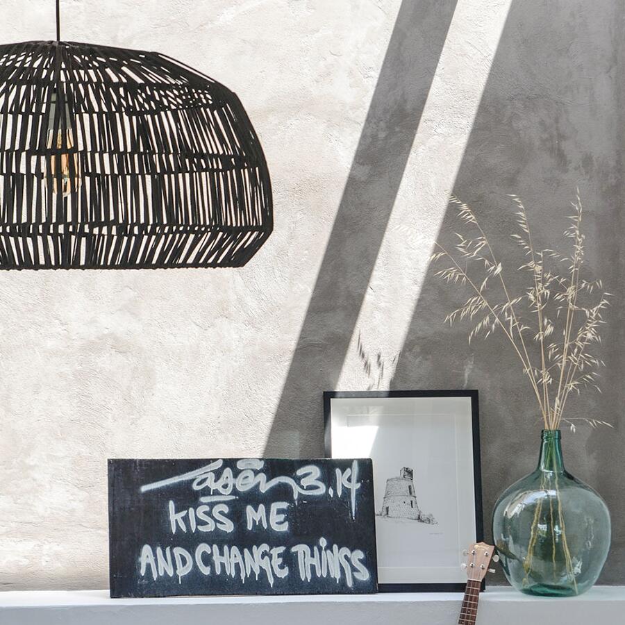 Fine Asianliving Bamboe Hanglamp Zwart - Andy