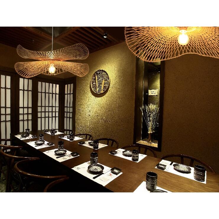Fine Asianliving Bamboe Hanglamp Kyra D55xH32cm