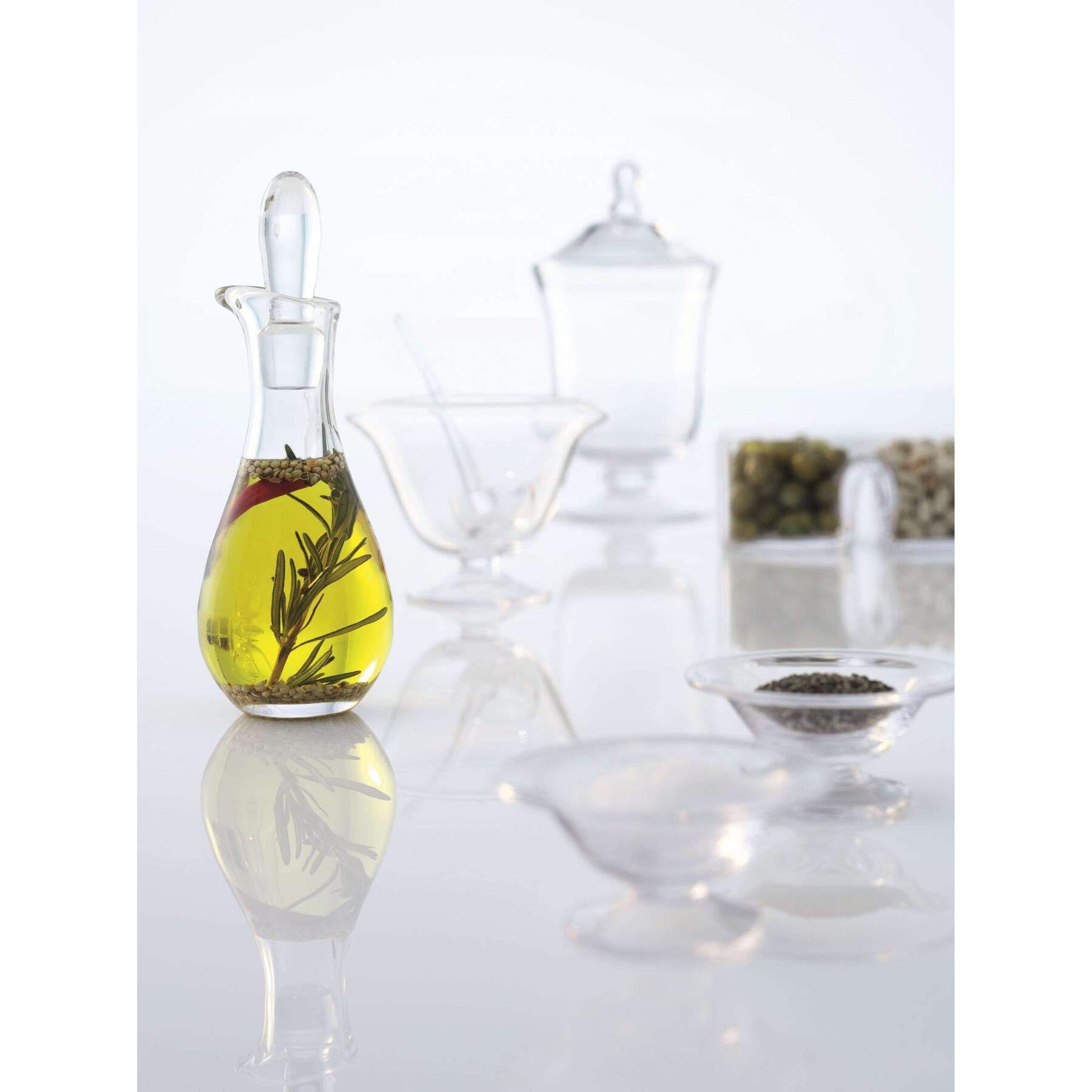 L.S.A. Serve Karaf Set met Dienblad Set van 2 Stuks