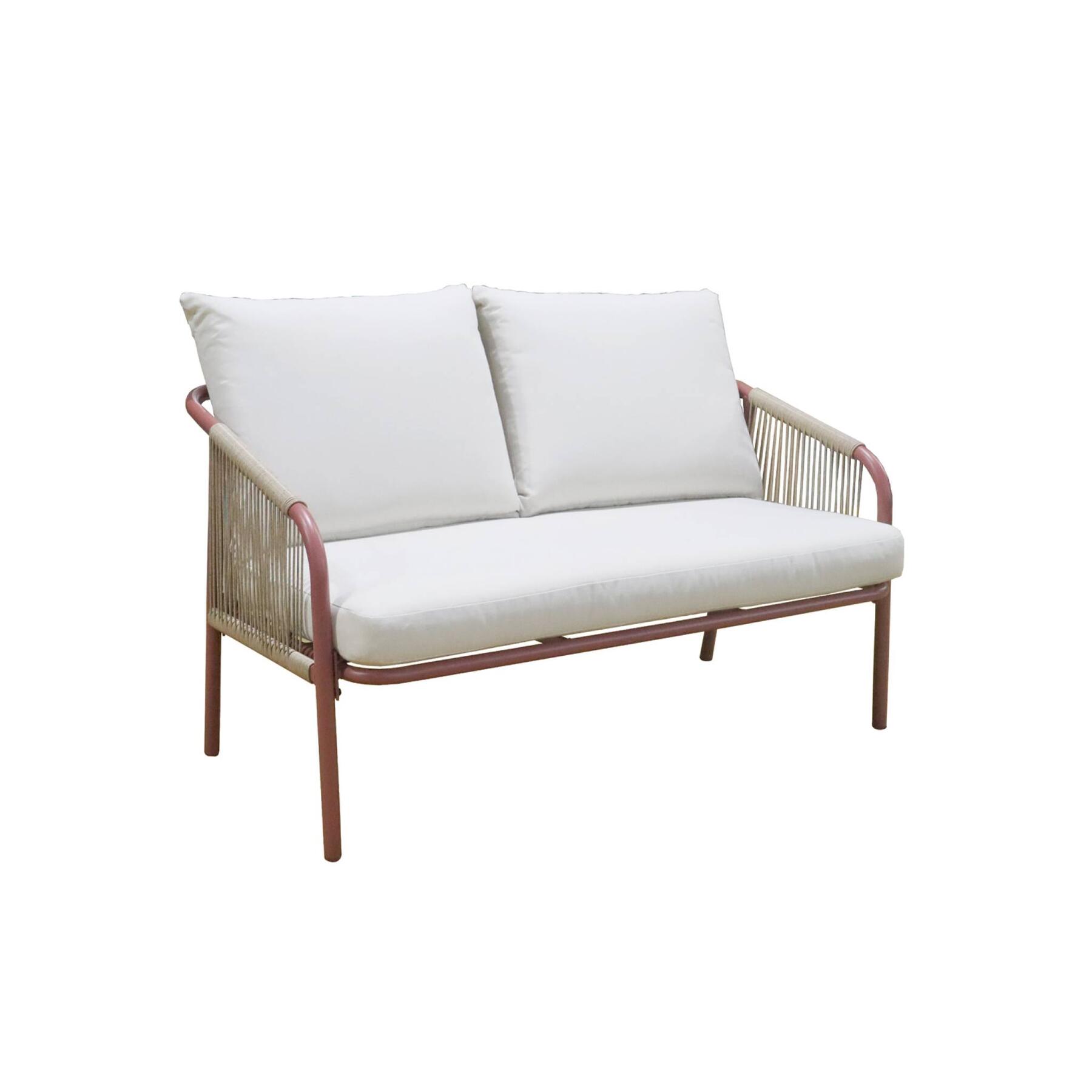 sweeek - Loungeset van staal, 4 personen