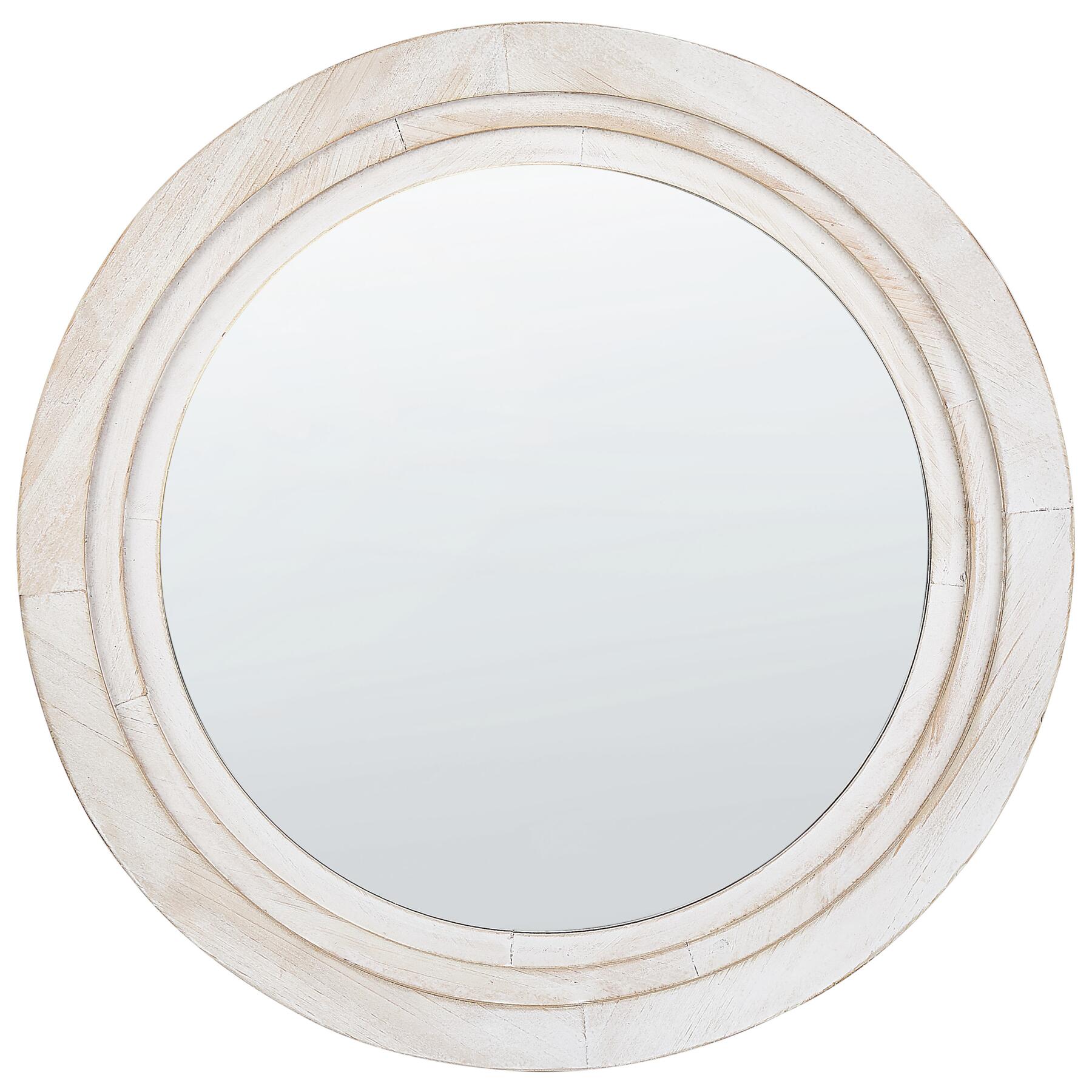 Beliani - DELICIAS - Spiegel - Gebroken wit - MDF