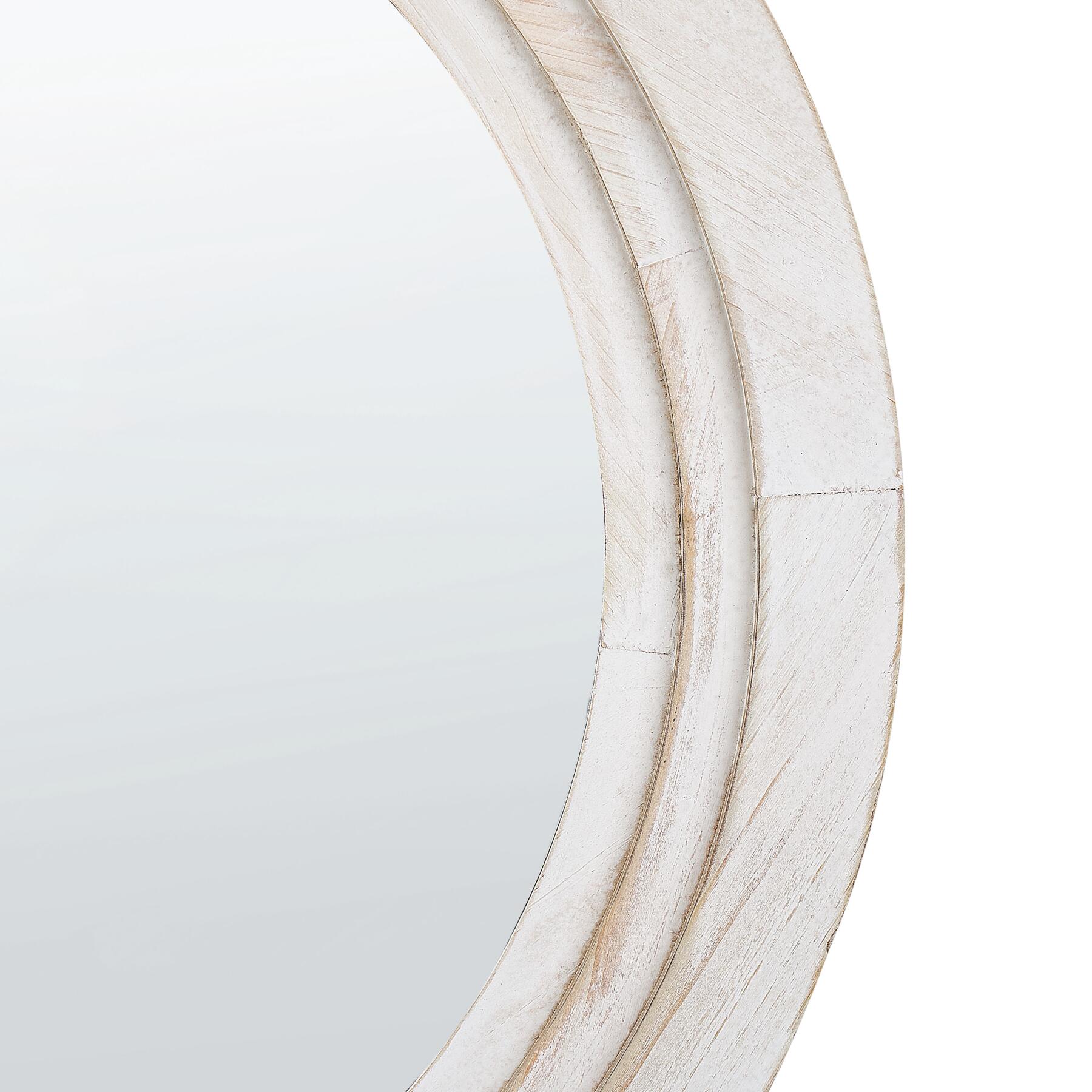 Beliani - DELICIAS - Spiegel - Gebroken wit - MDF