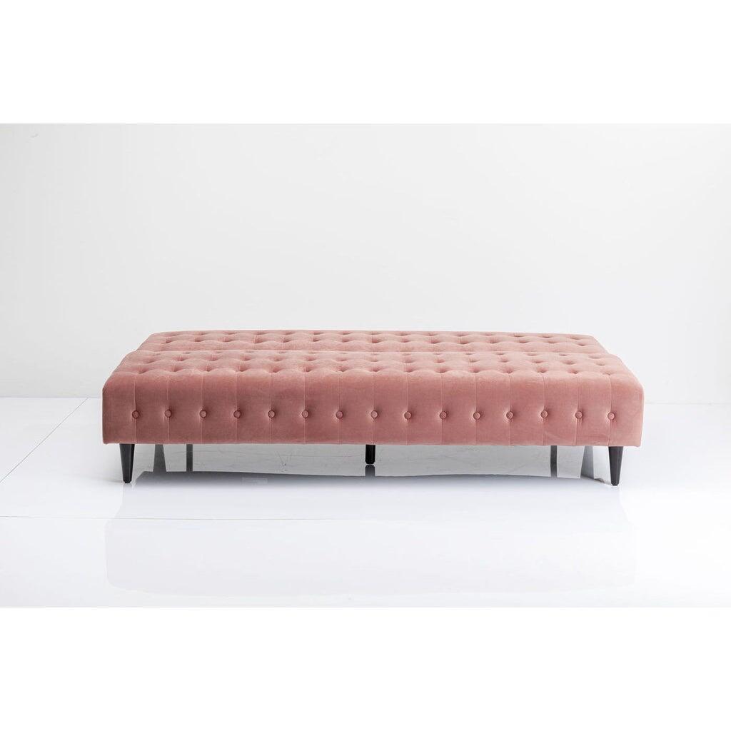 Kare Slaapbank Milchbar Roze 219cm