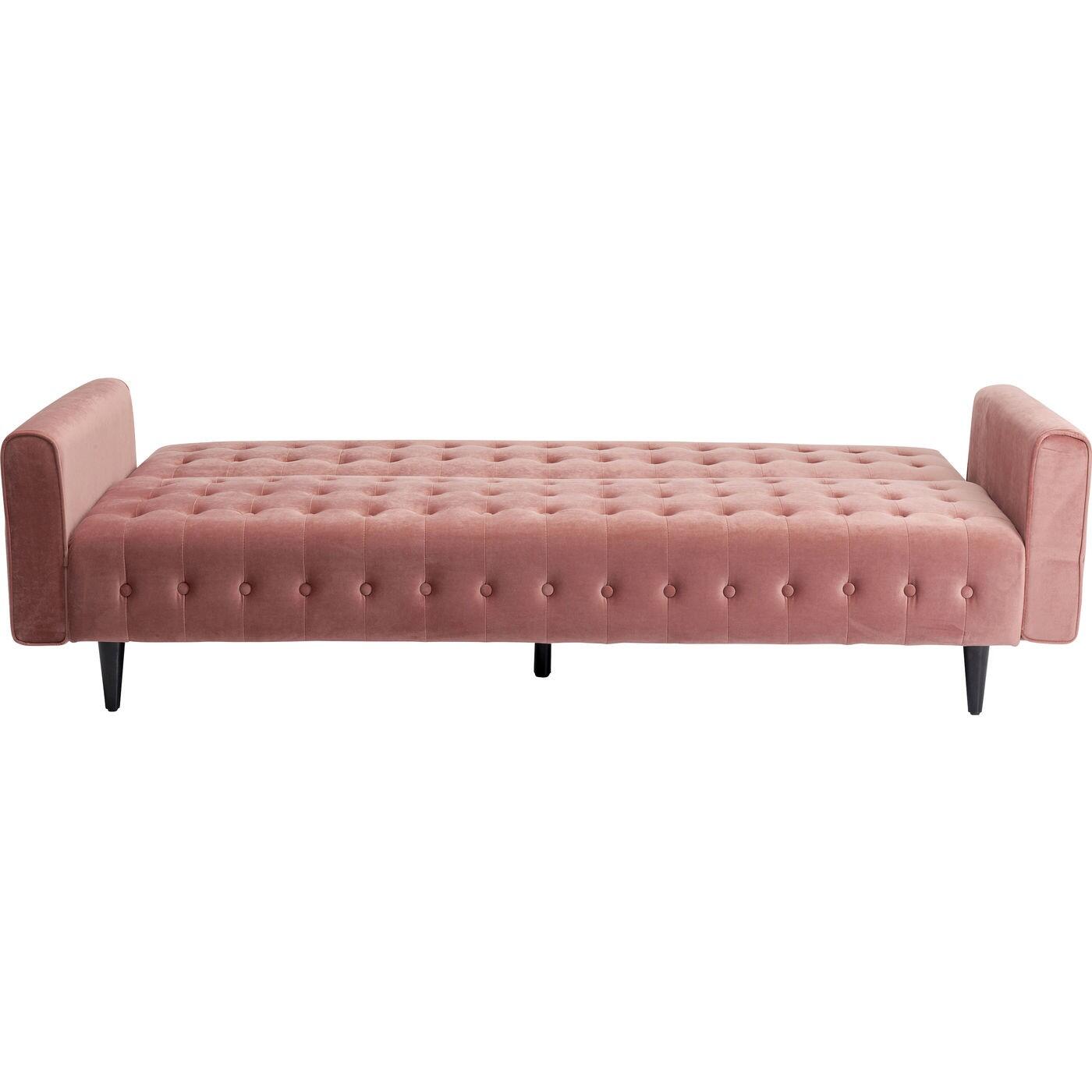 Kare Slaapbank Milchbar Roze 219cm