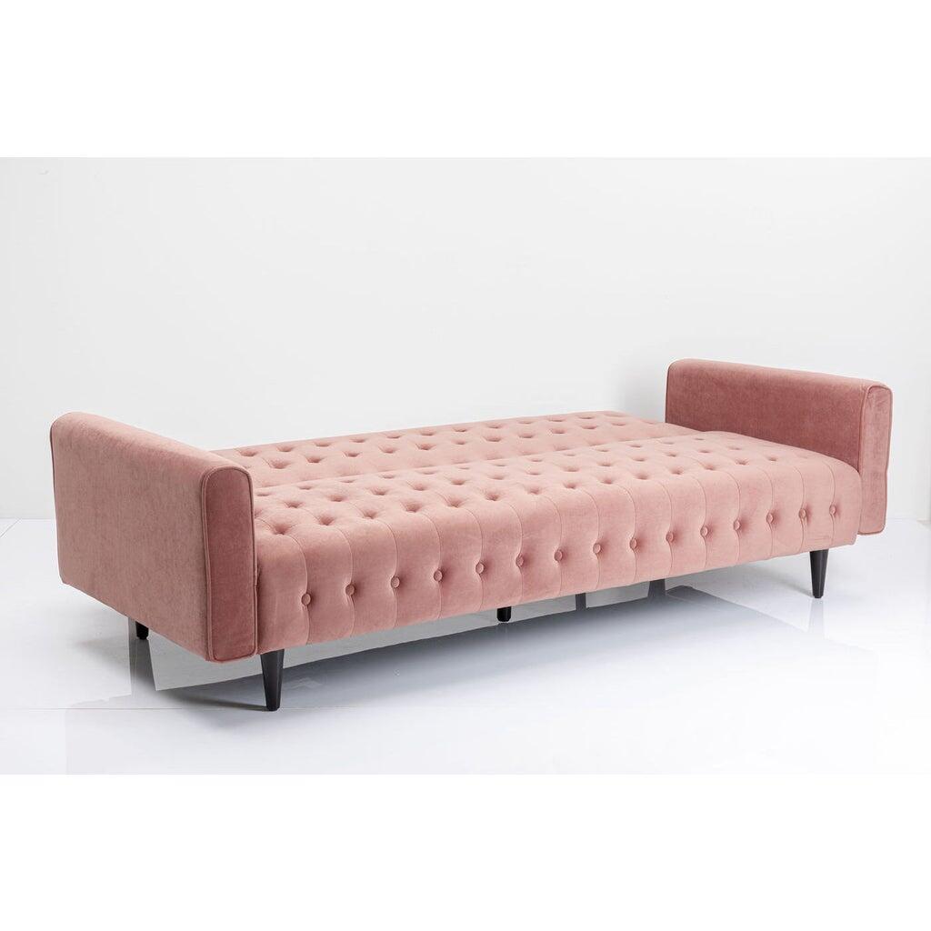 Kare Slaapbank Milchbar Roze 219cm