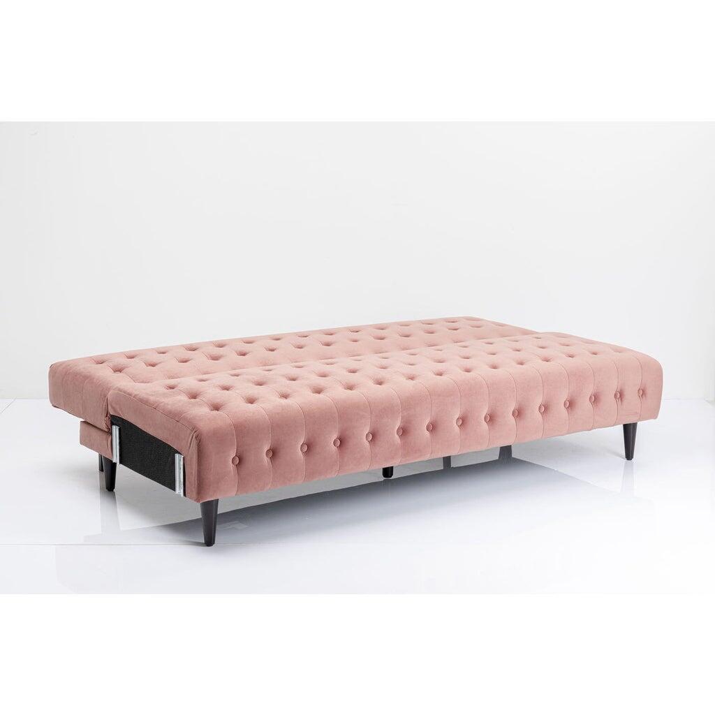 Kare Slaapbank Milchbar Roze 219cm