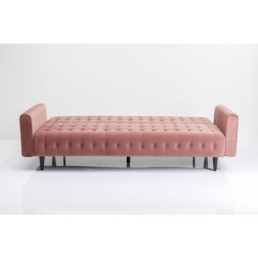 Kare Slaapbank Milchbar Roze 219cm