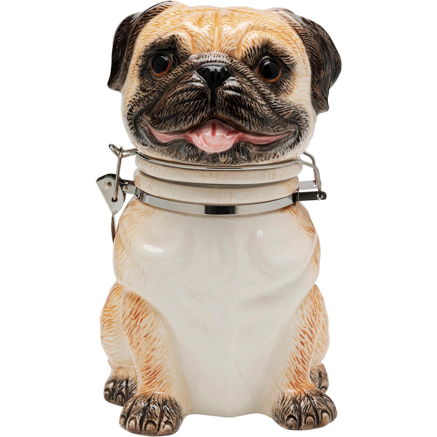 Kare Deco Pot Pug 18cm