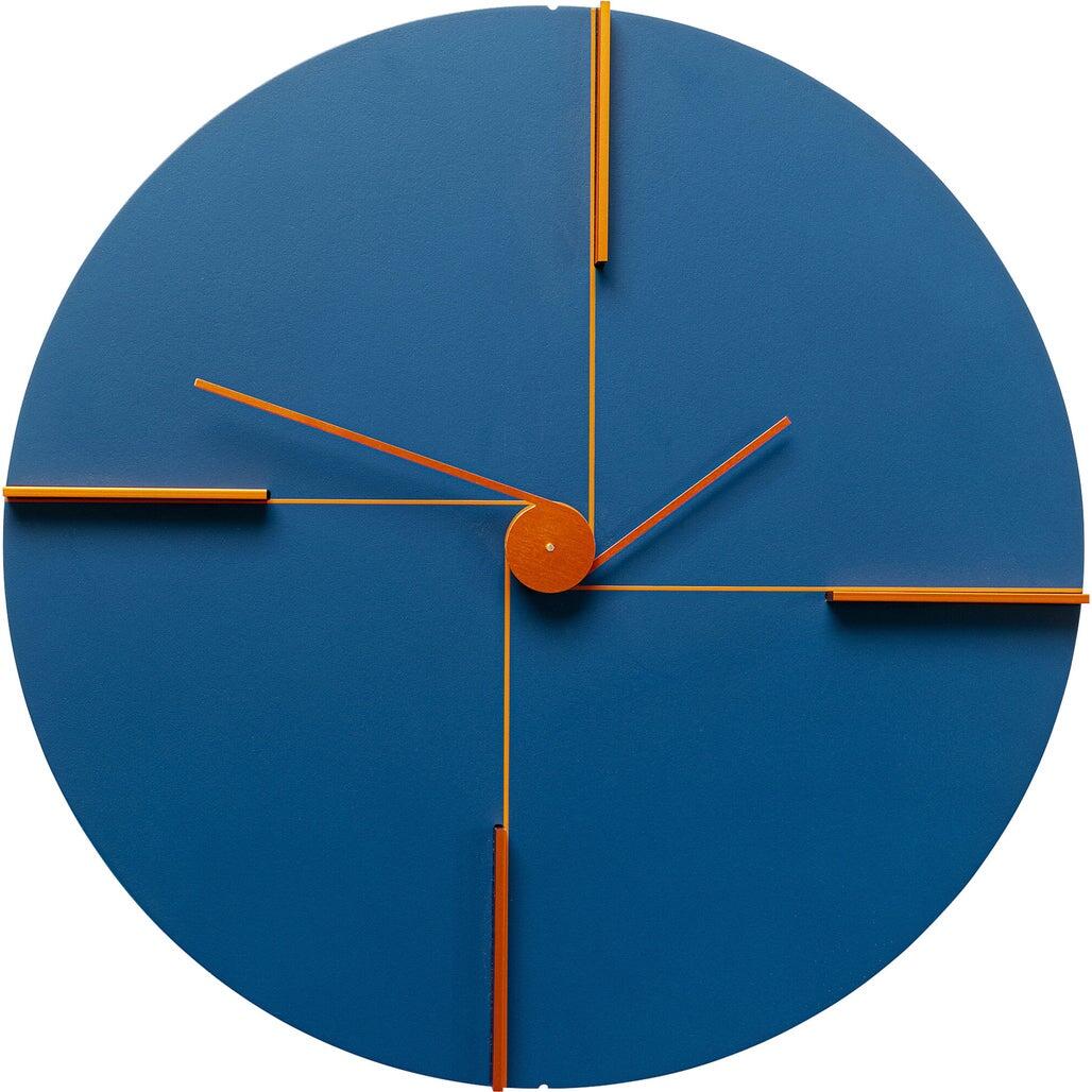 Kare Wandklok Felice Blue 30cm