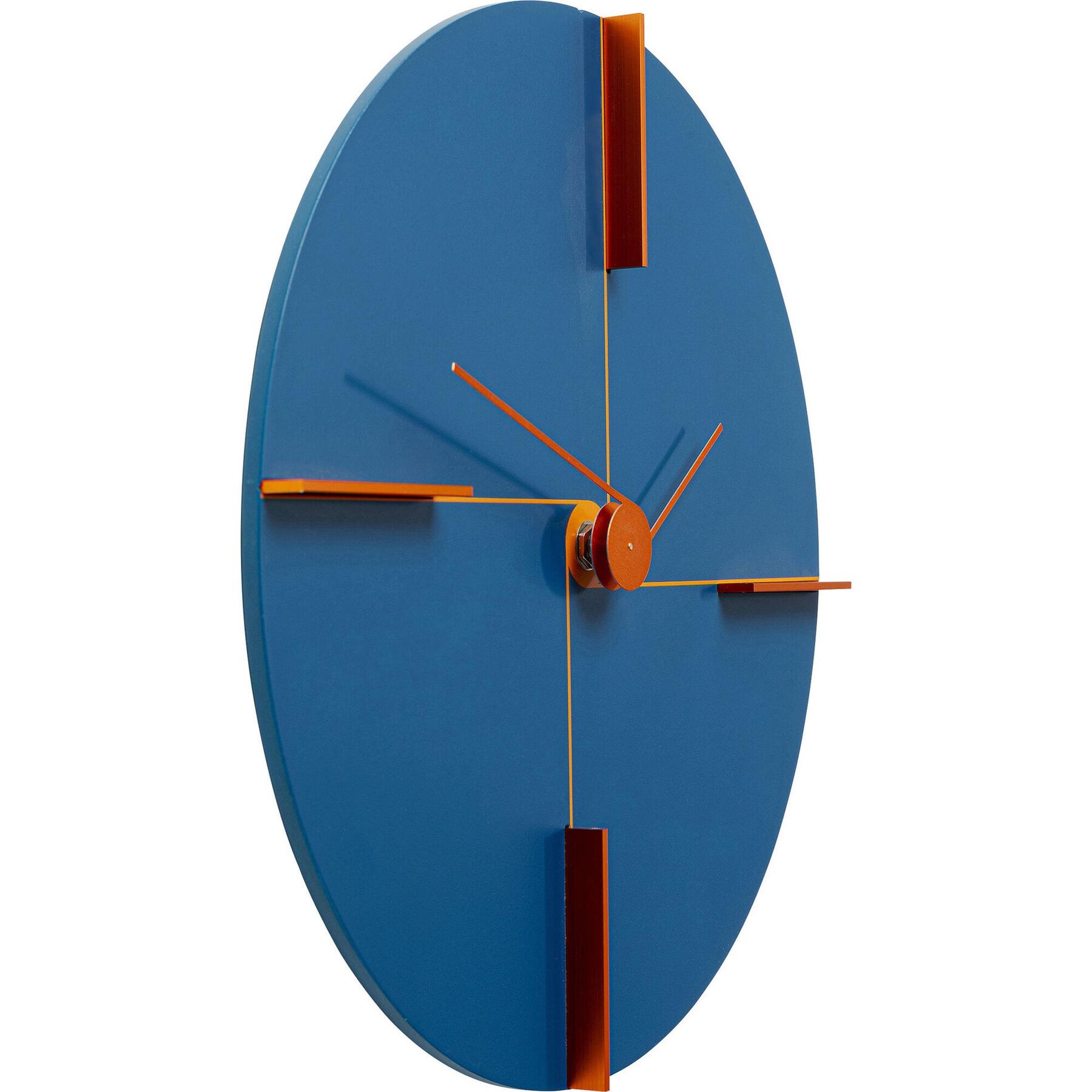 Kare Wandklok Felice Blue 30cm