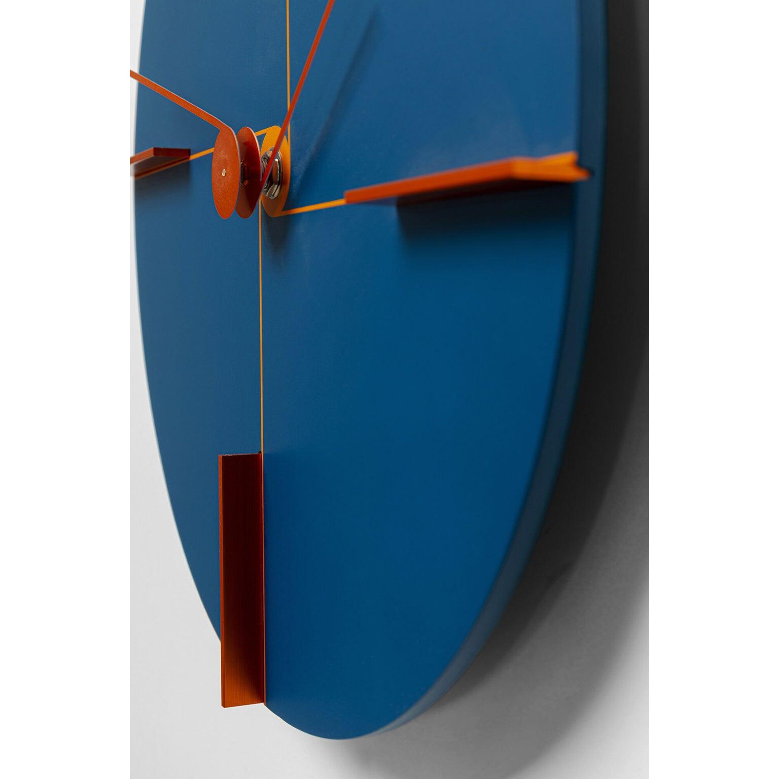 Kare Wandklok Felice Blue 30cm