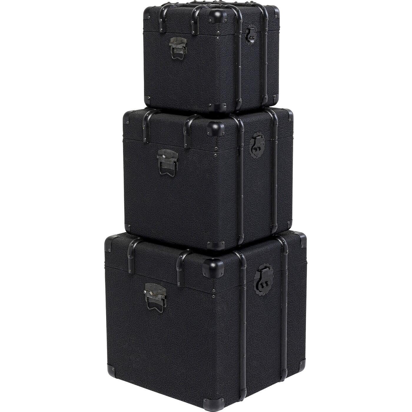 Kare Koffer Voyage Black (3|set)