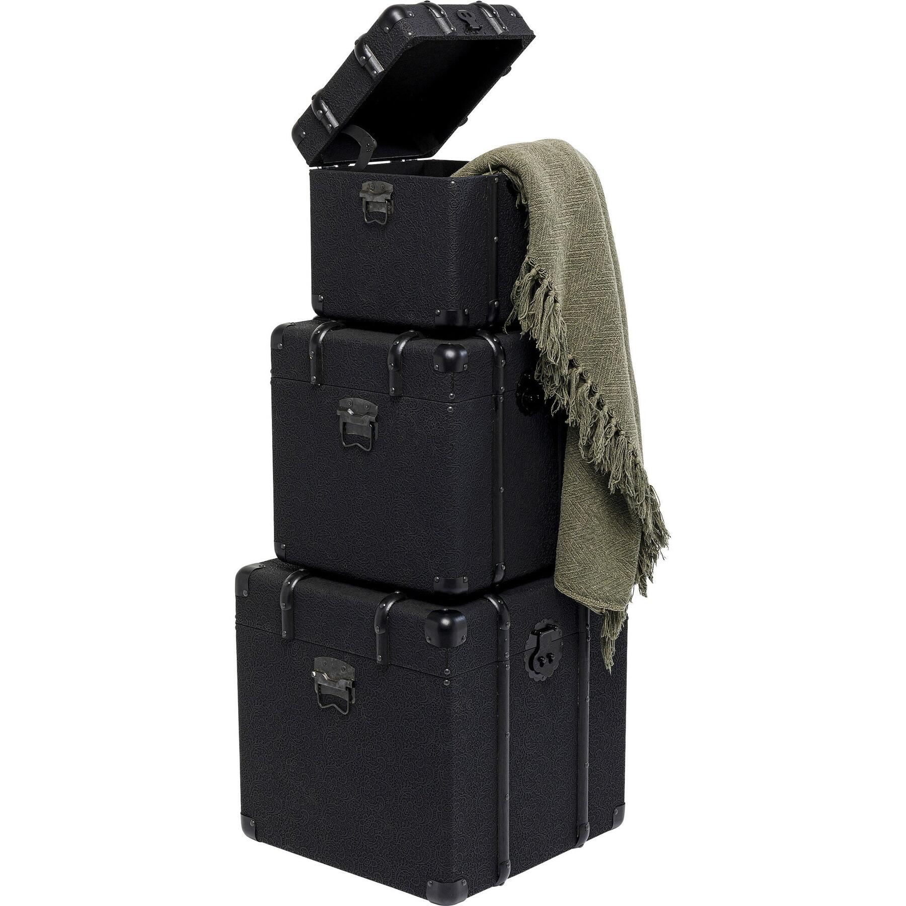 Kare Koffer Voyage Black (3|set)