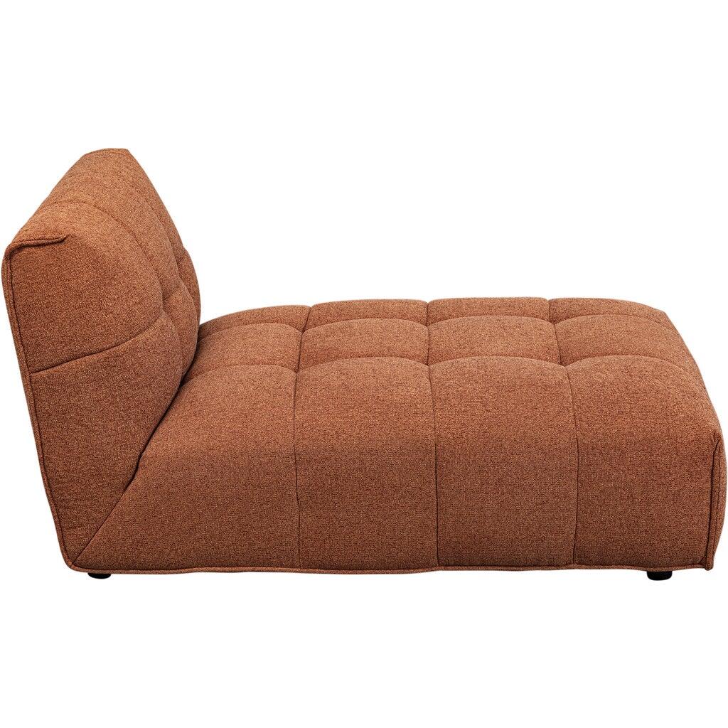 Kare Chaise Longue Boogie Brown 147cm