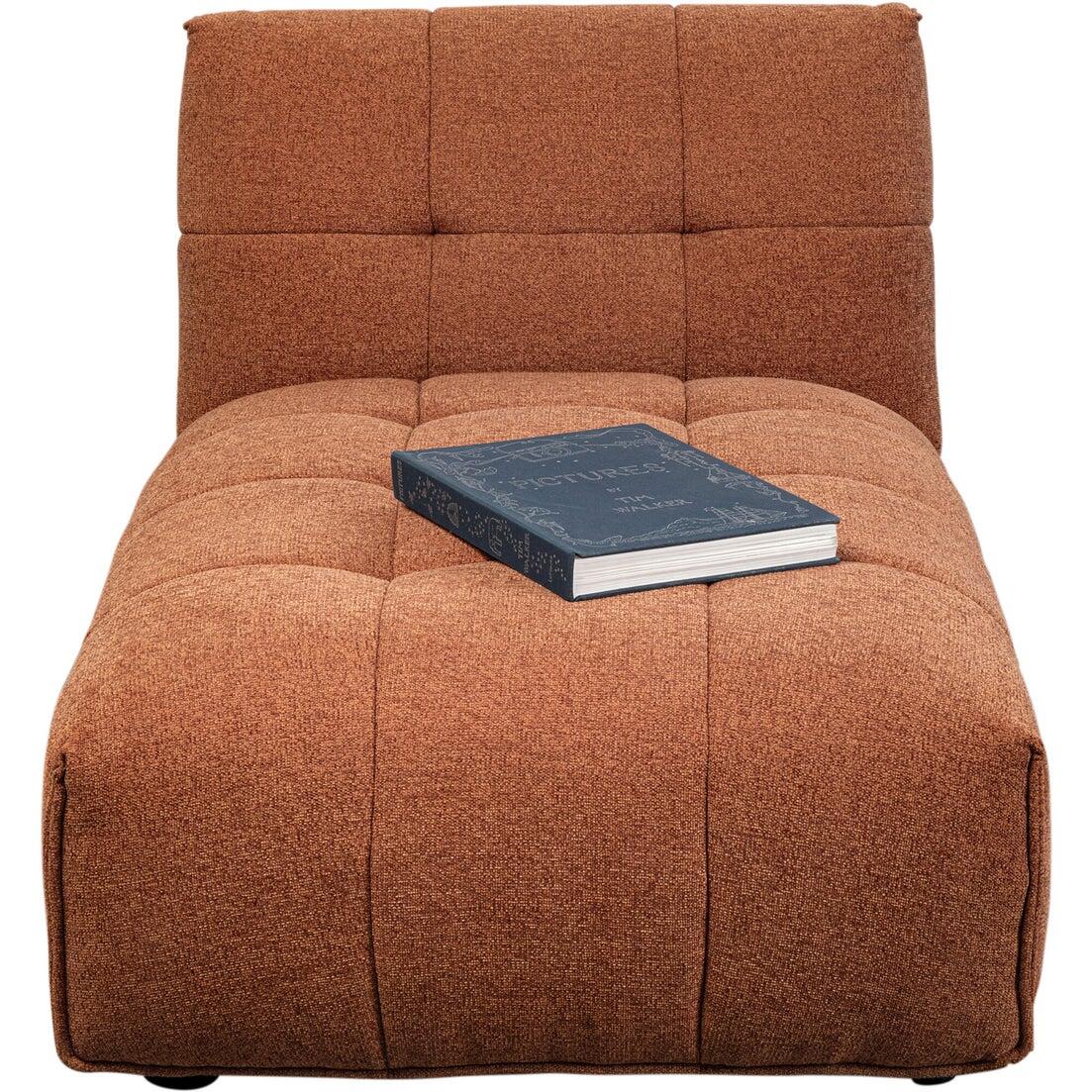 Kare Chaise Longue Boogie Brown 147cm