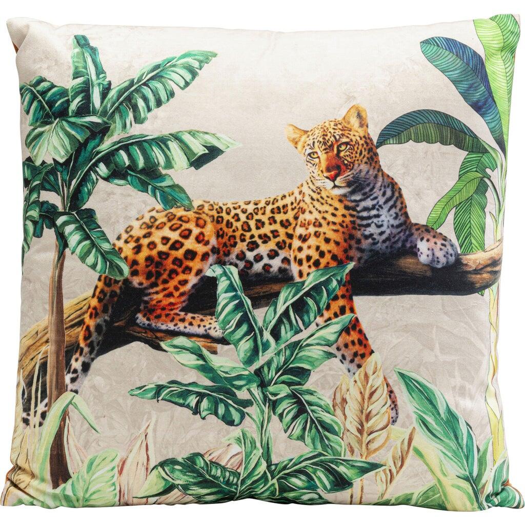 Kare Kussen Jungle Leopard 43x43cm