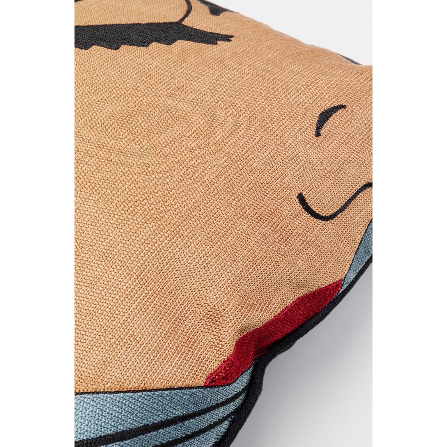 Kare Kussen Comic Face 50x50cm